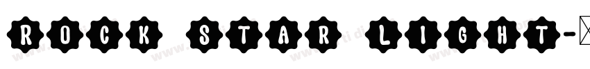 Rock Star Light字体转换